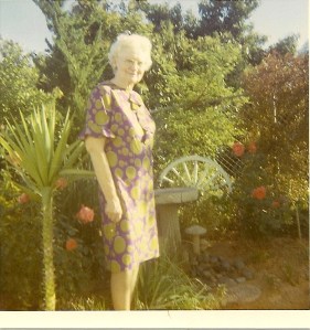 1960s Rae in Garden