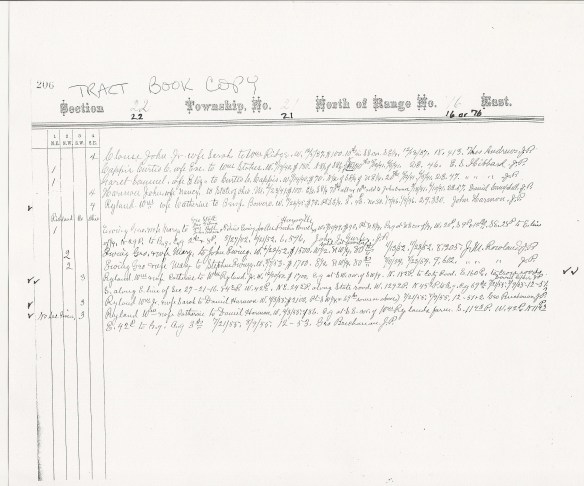 Ryland Land S 22 T 21